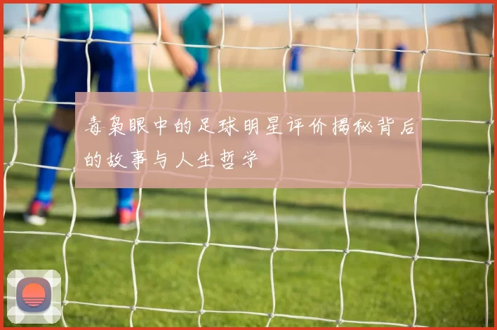 毒枭眼中的足球明星评价揭秘背后的故事与人生哲学