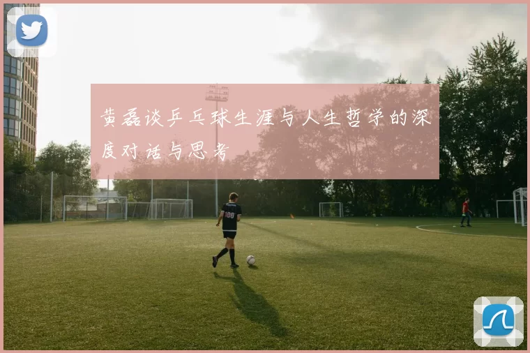 黄磊谈乒乓球生涯与人生哲学的深度对话与思考