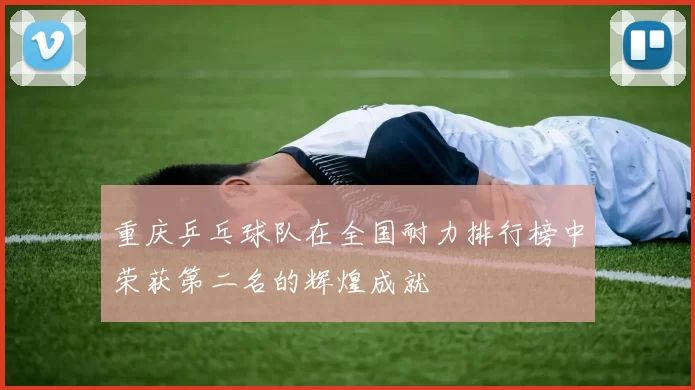 重庆乒乓球队在全国耐力排行榜中荣获第二名的辉煌成就