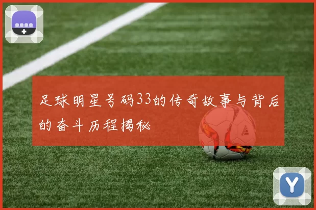 足球明星号码33的传奇故事与背后的奋斗历程揭秘