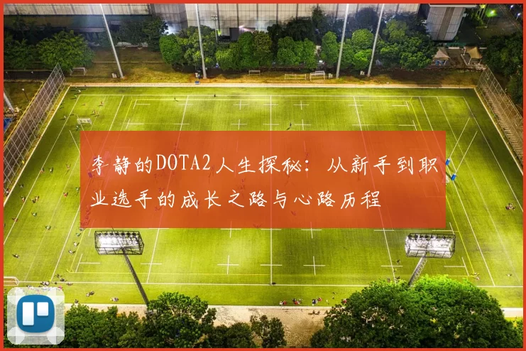 李静的DOTA2人生探秘：从新手到职业选手的成长之路与心路历程